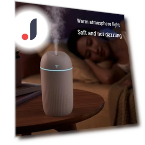 Compact USB Humidifier — Air Moisturizers, AI Supermarket