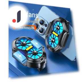 Dual-Fan Wireless Silent Mobile Cooling Clip — Cooling Pads & Fans, Home of smartphone & tablet accessories