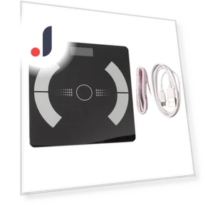 Energy Saving Accurate Composition Digital Bluetooth Rechargeable Body Fat Scale — Body Composition Analysis, Health & Beauty PRODUCT