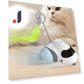 Fun Smart Toy Car for Cats — Cat Playthings, Jinkuinduy