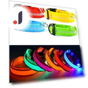 Glowing LED Dog Collar — Collars, AI Market