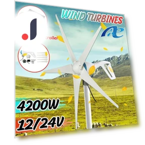 Horizontal Wind Turbine Generator — Solar & Wind Power, Decor Dream