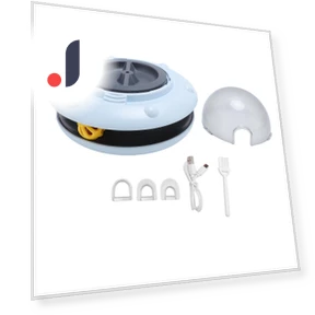 Interactive Electric Cat Feeder Toy with Bell — Cat Playthings, Health & Beauty PRODUCT