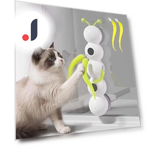 Interactive Smart Toy for Cats with Replaceable Prey Tail — Cat Playthings, Meiteai-All
