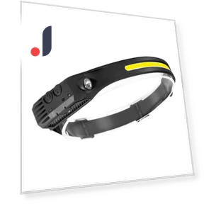 LED Headlamp Multi Gears Rechargeable Sensor Head Lamp — Flashlights, Vestidos