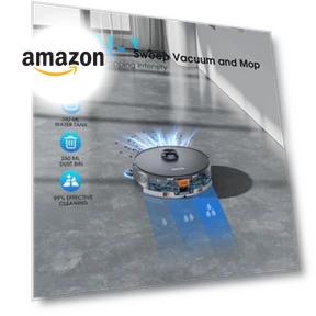 Mapping Robotic Vacuum and Mop — Smart Cleaning Robots, SHELIKI