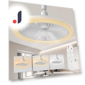 Modern Ceiling Fan with Light — Ceiling Fans, Seahorse Home