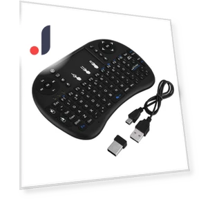 Multifunctional 2.4G Mini Wireless Fly Air Mouse Touch Keyboard — Keyboards, DIYelecs