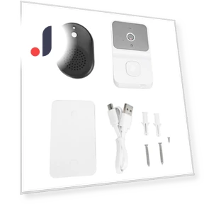 Professional HD 1080P Video Doorbell — Smart Home Security, DIYelecs