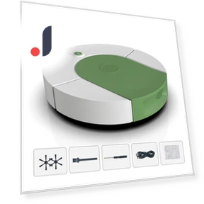 Robot Vacuum with Powerful Suction — Smart Cleaning Robots, OutsideWorld