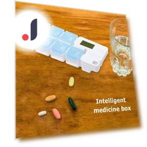 Smart Pill Organizer for 7 Days — Medication Accessories, Chic Home