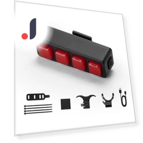 Smart Tail Light — Bike Light Sets, Fishine