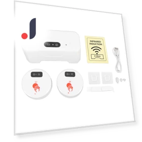 Touchless Toilet Flush Kit — Brushes & Holders, Koogeelife