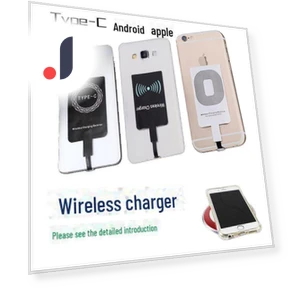 Universal Wireless Qi Charging Receiver — Chargers, AI Supermarket