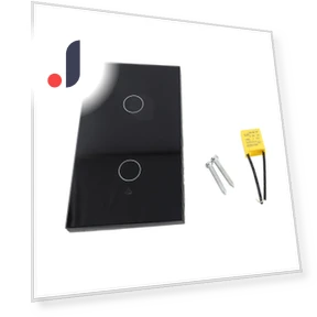 Wi-Fi Smart Touch Panel 2 Gang — Smart Home Modules, CosyHome