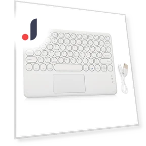 Wireless Bluetooth Keyboard with Round Keycap — Keyboards, DIYelecs