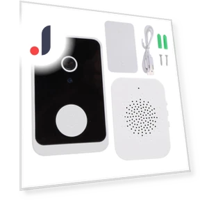 Wireless Doorbell Camera — Smart Home Security, Koogeelife