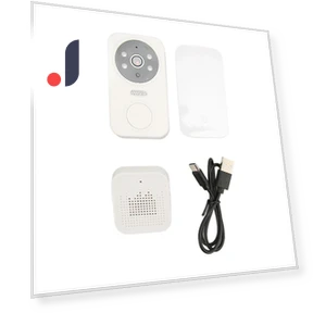Wireless Smart Video Doorbell — Smart Home Security, DIYelecs