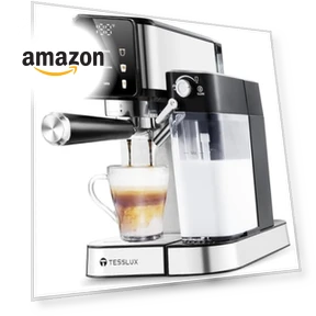 Espresso and Cappuccino Machine — Coffee & Espresso Combos, Tesslux