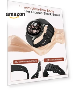 Fitness Tracker Smart Watch — Smartwatches, AKUMAKA