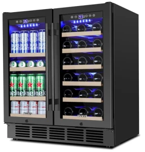 Large Capacity Dual Zone Wine Beverage Cooler, MZAVP