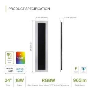 LED Wall Mount Light Fixture, ASD
