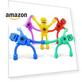 Magnetic Robot Men Travel Toys — Magnets