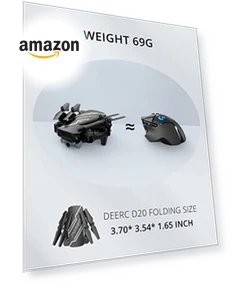 Mini Drone with HD Camera — Drones, DEERC