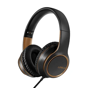 Over-Ear Wired Headphones with Microphone, LORELEI
