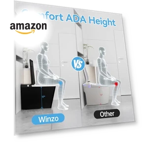 Smart Bidet Toilet — Bathroom Essentials, WinZo