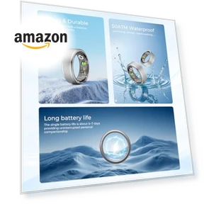 Smart Fitness Tracker Ring — Smart Rings, Domhong