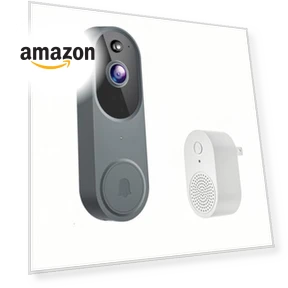 Smart Wireless Video Doorbell Camera — Smart Home Security, Generic
