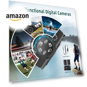 4K 48MP Vlogging Camera — Mirrorless Cameras, Monitech