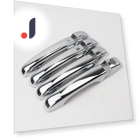 Chrome Door Handle Sticker with Smart Keyhole — Chrome Trim & Accessories