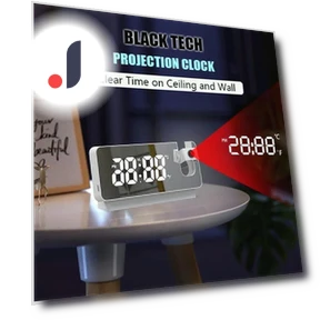 Digital Projection Clock — Alarms & Clocks