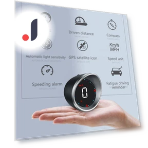 GPS HUD Speed and Mileage Smart Digital Meter — Navigation & GPS Accessories