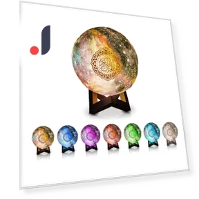 Moon Lamp with Bluetooth Speaker — Portable Audio, We Satisfied