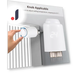 Programmable Smart Radiator Thermostat — Smart Climate Control, Meterk