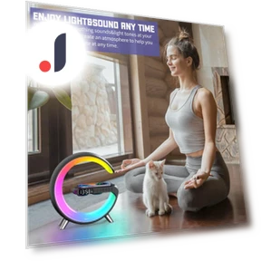 Smart Bluetooth Speaker with Wireless Charging — Portable Audio