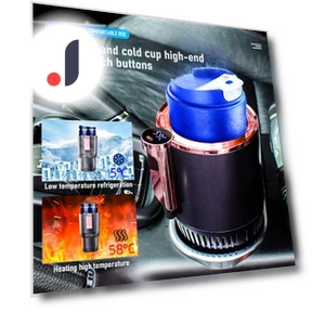 Smart Car Cup with Temperature Display — Car Cup Holders