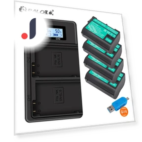 Smart Charger with Batteries — Batteries, PALO