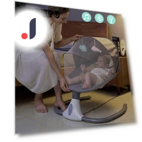 Smart Electric Baby Rocking Chairs — , WTEMPO