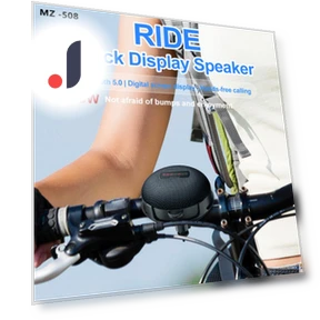 Smart LED Digital Display Wireless Bike Speaker — Audio Solutions for Powersports, Bellatrix