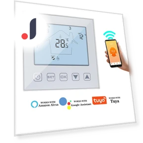 Smart Room Thermostat for Electric Floor Heating — Home Climate Control, Ketotek