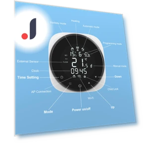 Smart Thermostat — HVAC Controls, Tuya