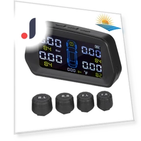Tire Pressure Monitoring System with Solar Power — TPMS Sensor Replacements, VehicleKit