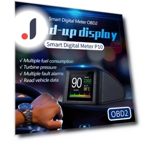 Universal HUD OBD2 Smart Digital Meter — Car Accessories & Gadgets