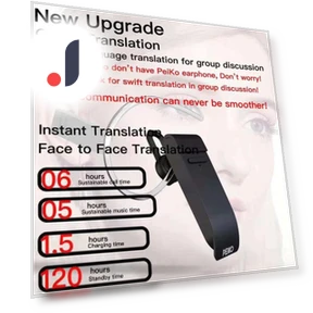 Voice Translator with Ear Attachment — Language Translators, Qichuanxin