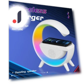 Wireless Fast Charging Station with Smart Bluetooth Speaker — Chargers, YOCOLO