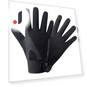 Anti-Slip Cycling Gloves with Touchscreen — Gloves, Freedom Outdoors